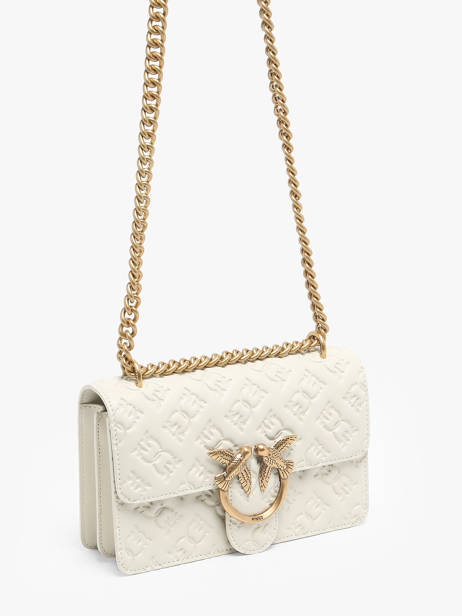Cross Body Tas Love Bag Icon Leder Pinko Wit love bag icon A1YB ander zicht 2