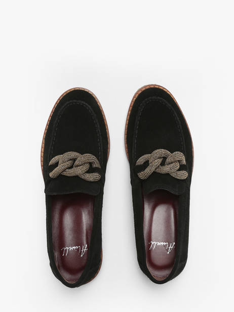 Mocassins Marcia Uit Leder Aliwell Zwart women MARCIA ander zicht 3