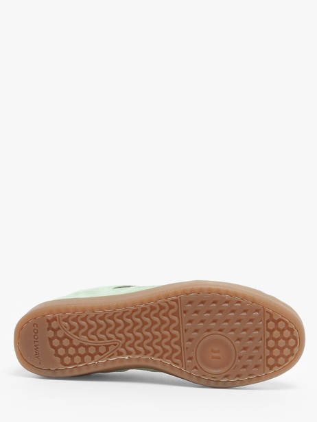 Sneakers Kizuna Uit Leder Coolway Groen women 7603168 ander zicht 5