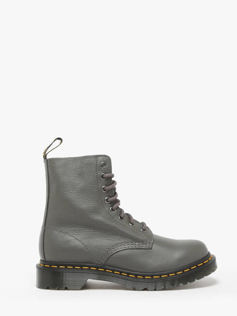 Enkellaarsjes 1460 Pascal Uit Leder Dr martens Grijs accessoires 31693029