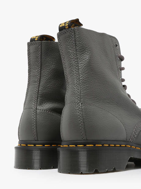 Enkellaarsjes 1460 Pascal Uit Leder Dr martens Grijs accessoires 31693029 ander zicht 3