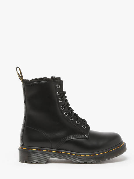 Enkellaarsjes 1460 Serena Uit Leder Dr martens Zwart women 26238021