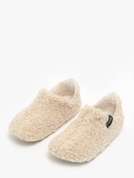 Pantoffels Yoi Curly Verbenas Beige accessoires 86124660 ander zicht 1