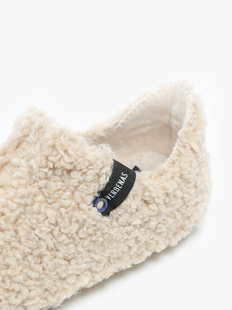 Pantoffels Yoi Curly Verbenas Beige accessoires 86124660 ander zicht 2