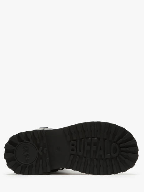 Laarzen Pluto Biker Buffalo Zwart women 1270103 ander zicht 5