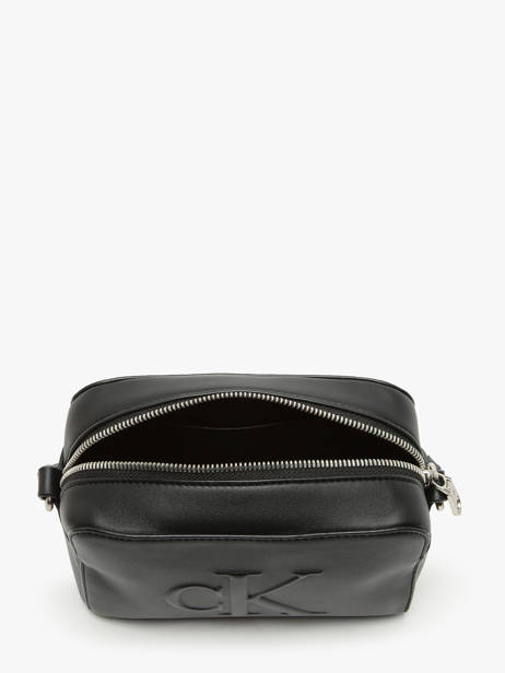 Cross Body Tas Sculpted Calvin klein jeans Zwart sculpted K612726 ander zicht 3
