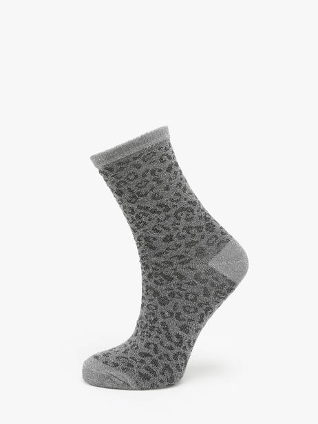 Sokken Pieces Grijs socks women 17151109