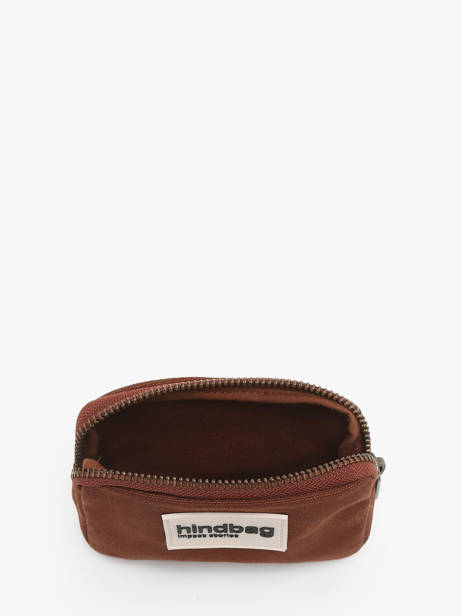 Portemonnee Hindbag Bruin best seller LILI ander zicht 1