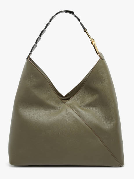 Schoudertas Pagode Leder Lancel Groen pagode A12510 ander zicht 4