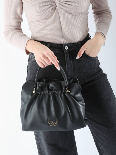 Cross Body Tas Trionfo By byblos Zwart trionfo BS58A02 ander zicht 1