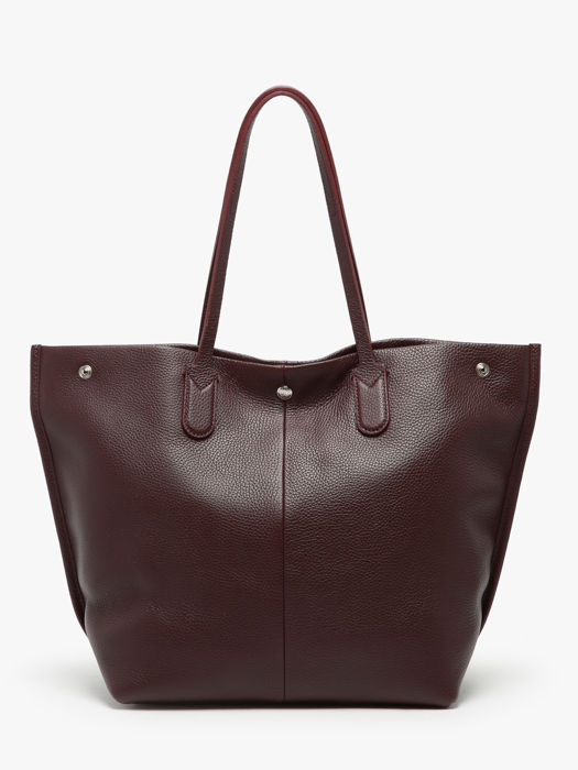 Longchamp Essential cuir Schoudertas Violet