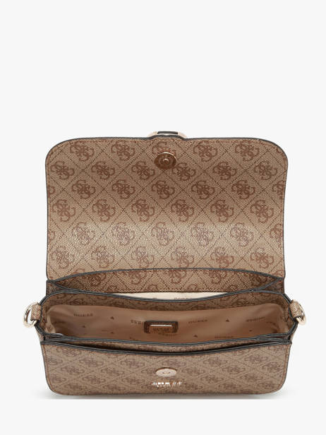 Cross Body Tas Orlina Logo Guess Bruin orlina logo SG954020 ander zicht 3