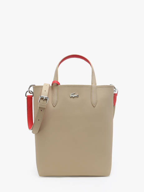 Schoudertas Anna Omkeerbaar Lacoste Beige anna NF2991AA