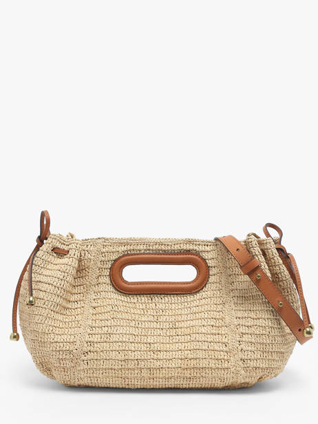 Cross Body Tas Raphia Raphia Gerard darel Beige raphia DBS08454 ander zicht 4