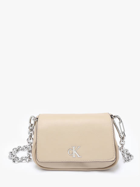 Cross Body Tas Minimal Mono Calvin klein jeans Bruin minimal mono K613049