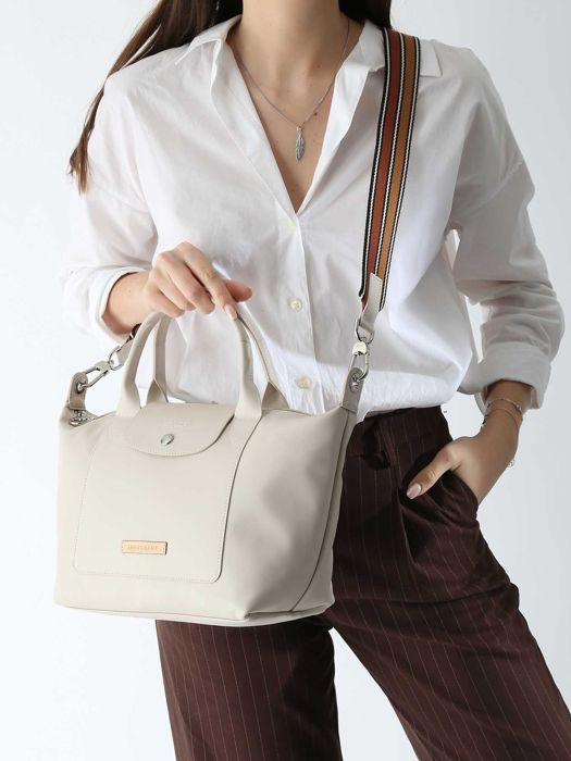 Longchamp Le pliage du jardinier Handtas Beige