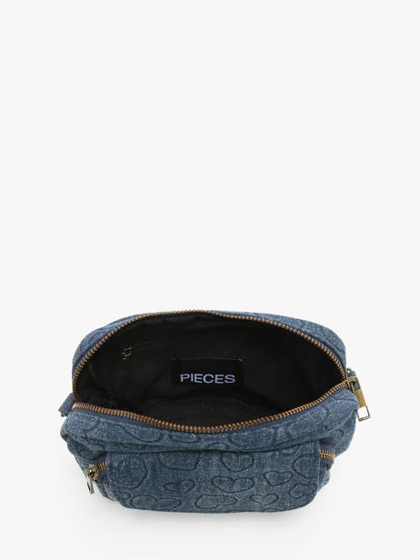 Cross Body Tas Naina Pieces Blauw naina 17154644 ander zicht 3