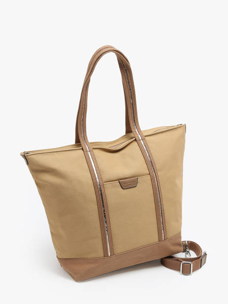 Schoudertas A4 Formaat Kaya Canvas Hexagona Beige kaya 5920056 ander zicht 2