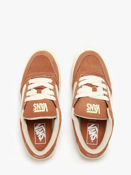 Sneakers Uit Leder Vans Bruin women D1JBRO ander zicht 4