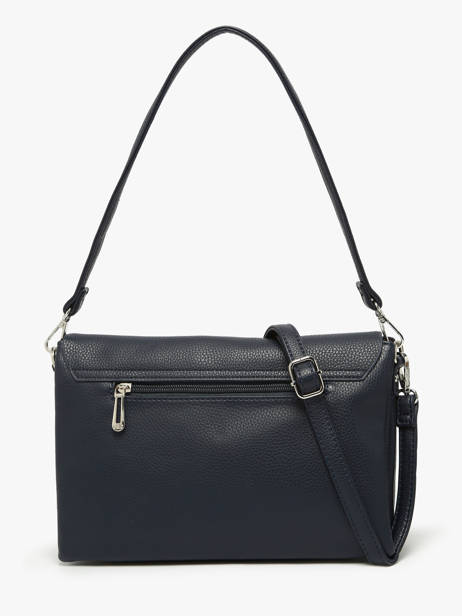 Cross Body Tas Grained Miniprix Blauw grained H6996 ander zicht 3