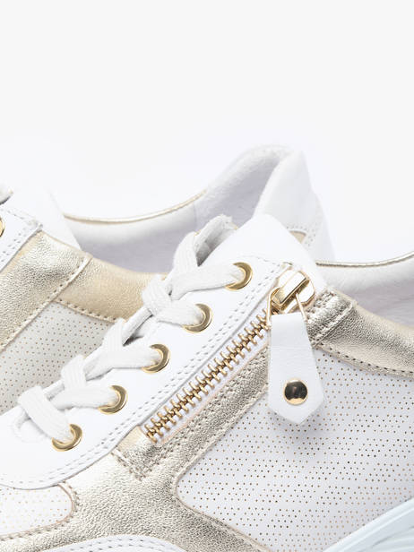 Sneakers Ylona Uit Leder Mephisto Wit women P5146918 ander zicht 3