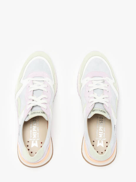 Sneakers Angie Uit Leder Mephisto Veelkleurig women P5147162 ander zicht 4
