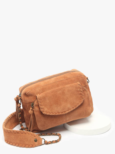 Cross Body Tas Salli Pieces Bruin salli 17156629 ander zicht 2