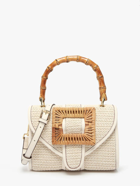 Cross Body Tas Celine Met Bamboe Handvat Laurent david Wit ld bags 956