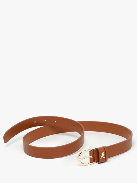 Riem Tommy hilfiger Bruin essentiel AW16836 ander zicht 2