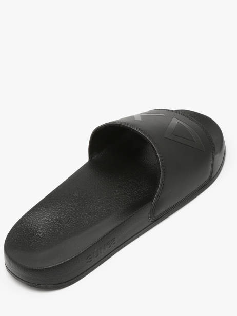 Slippers Logo Sun68 Zwart men X35102 ander zicht 2