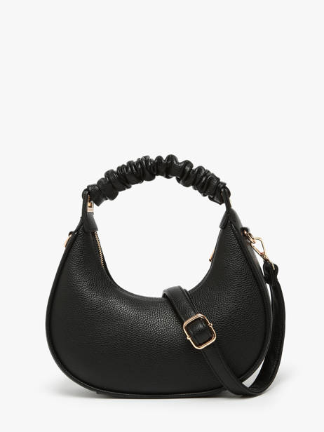 Cross Body Tas Grained Miniprix Zwart grained A9108 ander zicht 3