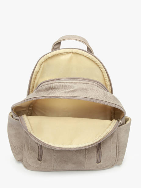 Rugzak Miniprix Beige basic P19 ander zicht 2