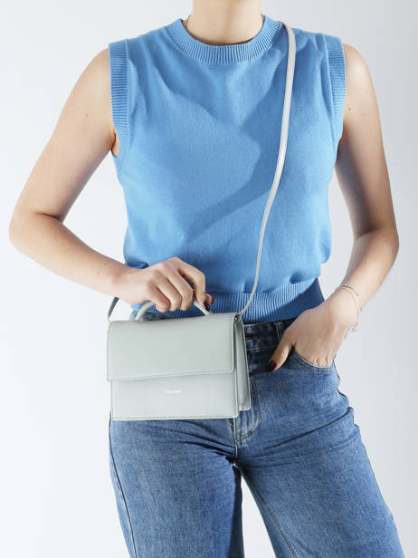 Cross Body Tas Ck Linn Gerecycleerd Polyester Calvin klein jeans Grijs ck linn K613162 ander zicht 1