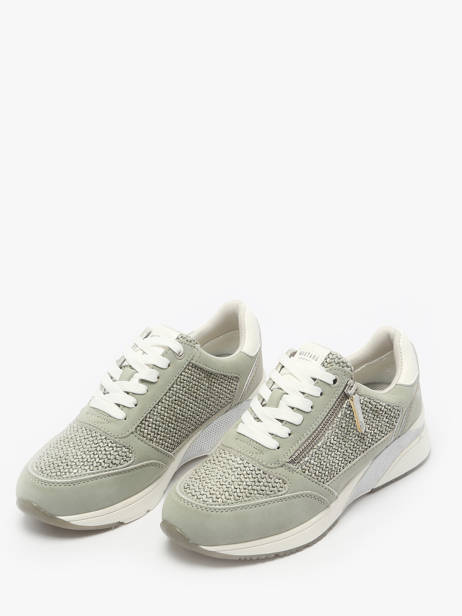 Sneakers Mustang Groen women 1358316 ander zicht 2