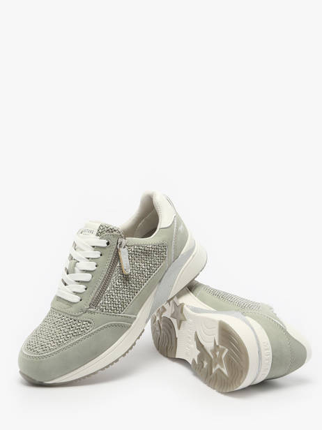 Sneakers Mustang Groen women 1358316 ander zicht 3