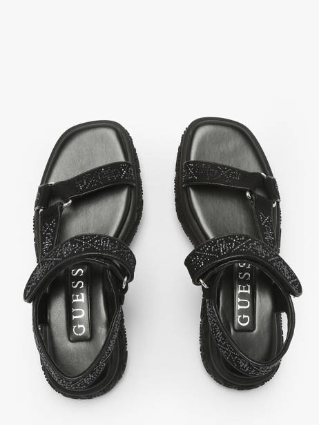 Sandalen Lode Guess Zwart accessoires LODFAP03 ander zicht 3
