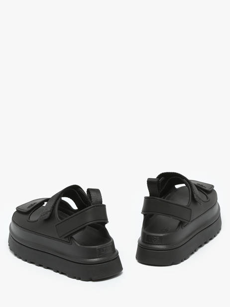 Sandalen Uit Leder Ugg Zwart women 1152685 ander zicht 2