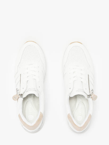 Sneakers Uit Leder Remonte Wit women 81 ander zicht 4
