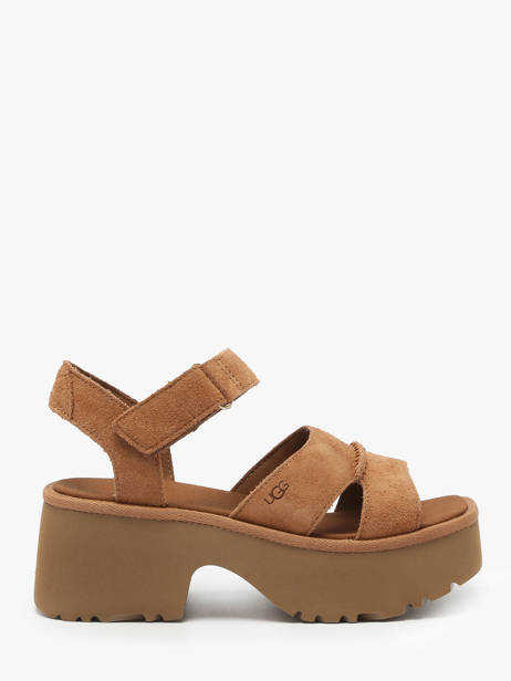 Sandalen New Heights Uit Leder Ugg Bruin accessoires 1167475
