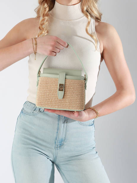 Cross Body Tas Capri Milano Groen capri CP23115 ander zicht 1