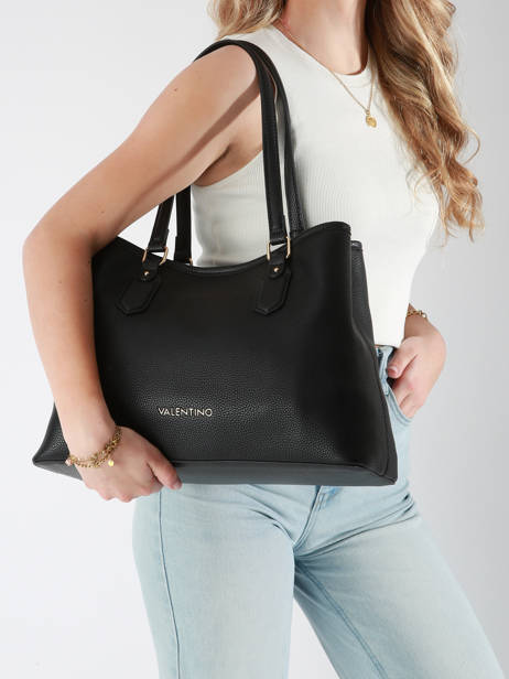 Schoudertas Brixton Valentino Zwart brixton VBS7LX01 ander zicht 1