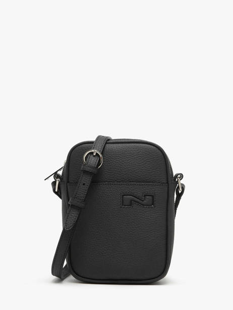 Cross Body Tas N City Leder Nathan baume Zwart n city 5