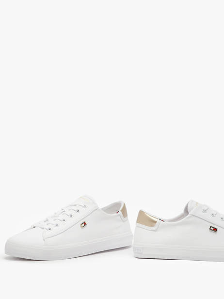 Sneakers Tommy hilfiger Wit women 8647YBS ander zicht 2