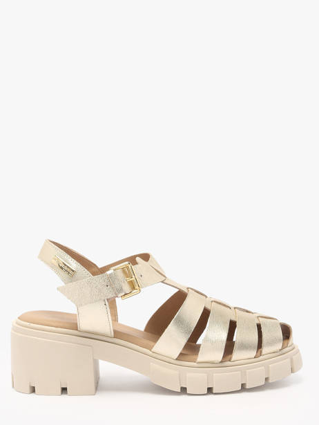 Sandalen Bayla Uit Leder Les tropeziennes Goud women BAYLA