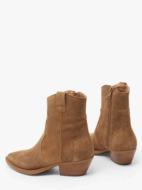 Santiago Laarzen Western Uit Leder Alpe Bruin women 50121101 ander zicht 2