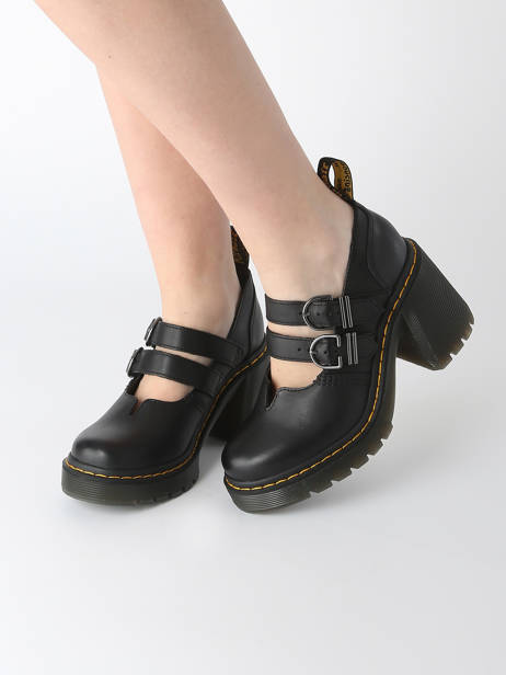 Derby Veterschoenen Met Hak Eviee Uit Leder Dr martens Zwart women 27371001 ander zicht 1