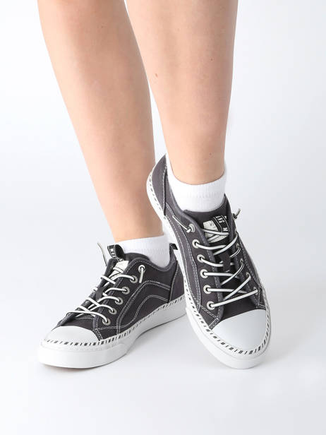 Sneakers Mustang Zwart women 1376308 ander zicht 1