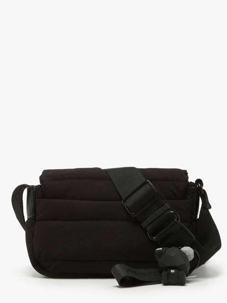 Cross Body Tas Plum David jones Zwart plum CM7476 ander zicht 4