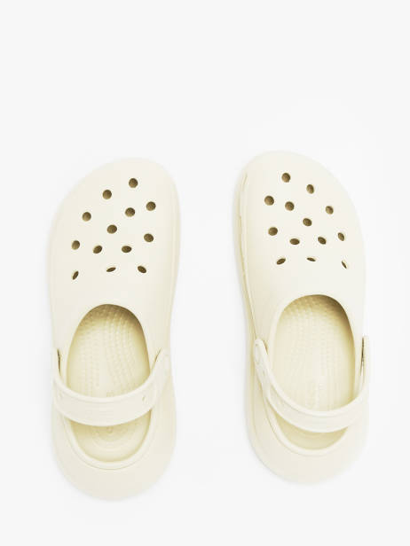 Slippers Crush Clog Crocs Wit women 207521 ander zicht 3