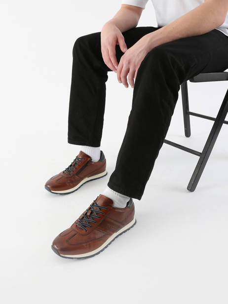 Sneakers Ivar Uit Leder Bugatti Bruin men 331ARX01 ander zicht 1